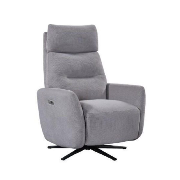 Seneca Fabric Recliner Chair In Pewter