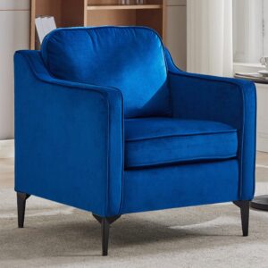Upholstered Accent Chair (Model 05) With Detachable Pillows & Reinforced Frame