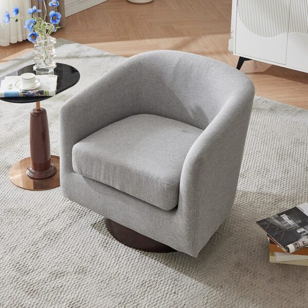 Upholstered Swivel Accent Chair Collection