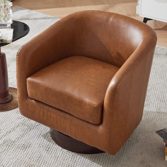 Upholstered Swivel Accent Chair Collection